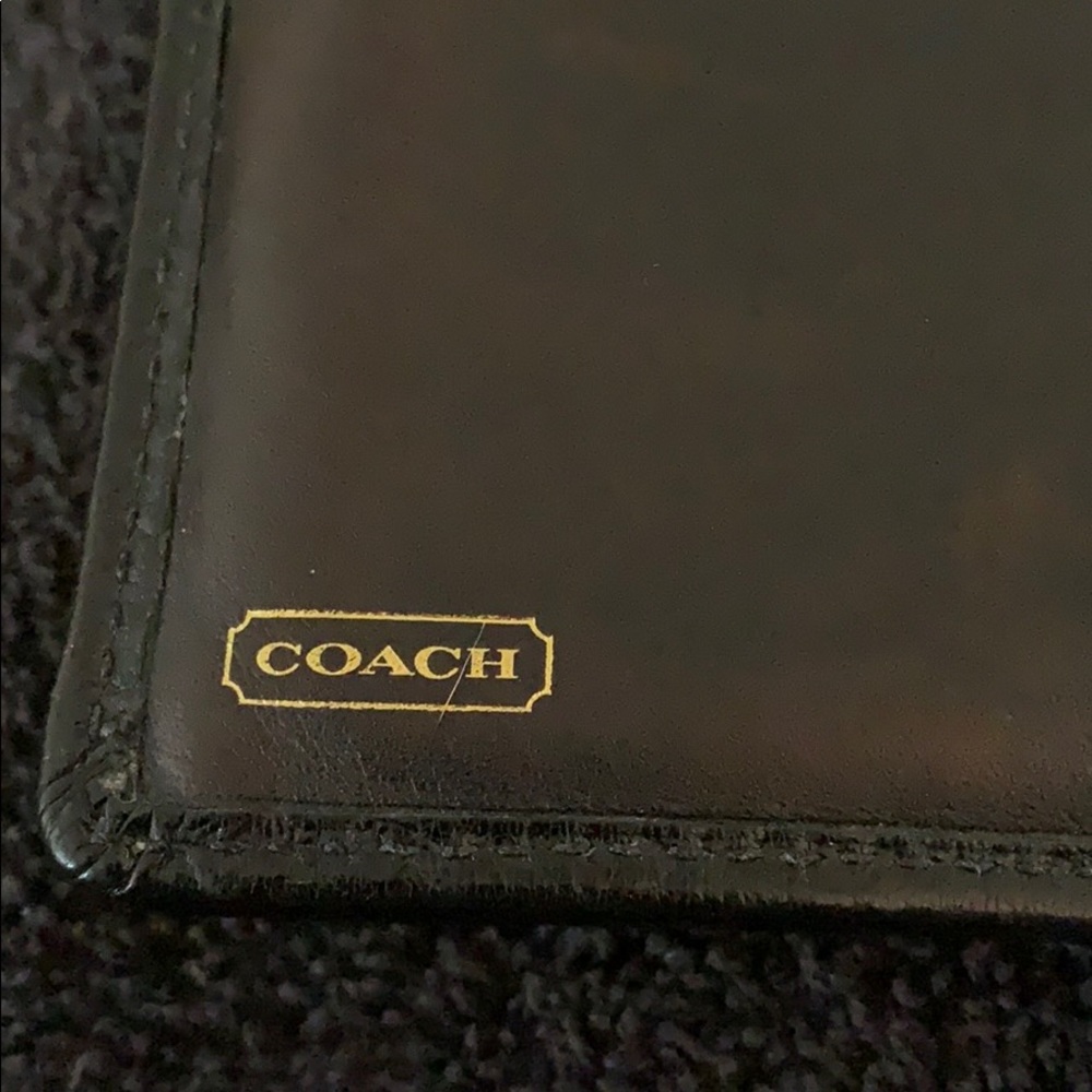 Coach Black Wallet - Picture 4 of 5